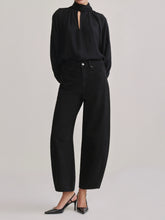 Load image into Gallery viewer, Miro Barrel High Rise Jeans - Black