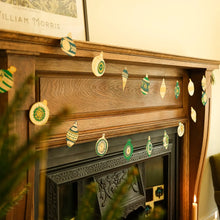 Load image into Gallery viewer, Christmas Ornaments Sewn Garland