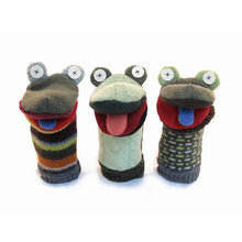 Load image into Gallery viewer, Reclaimed Wool Hand Puppets