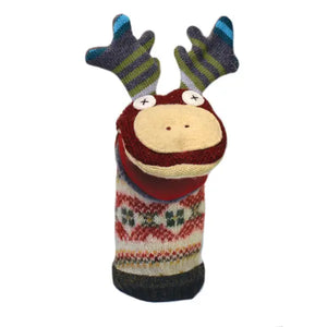 Reclaimed Wool Hand Puppets