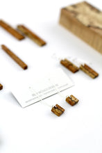 Load image into Gallery viewer, Spalted Maple Earrings