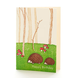 Forest Happy Birthday Card