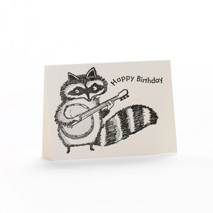 Mini Racoon Card