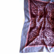 Load image into Gallery viewer, Square Block Print Bandana  - Reflections
