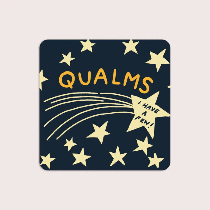 Qualms Sticker