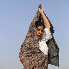 Load image into Gallery viewer, Cotton Silk Scarf - Emerald