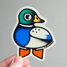 Load image into Gallery viewer, Mallard Duck Vinyl Sticker