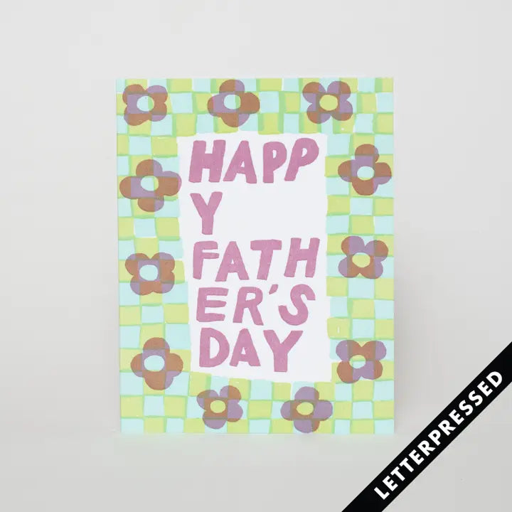 Happy Father's Day Check Card