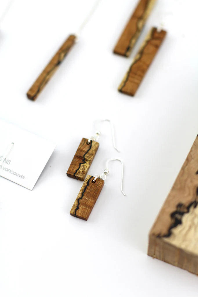 Spalted Earrings