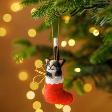 Load image into Gallery viewer, Clarence Cat Christmas Decoration