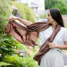 Load image into Gallery viewer, Cotton Silk Scarf - Autumn Breeze