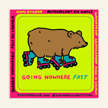 Load image into Gallery viewer, Going Nowhere Fast Sticker