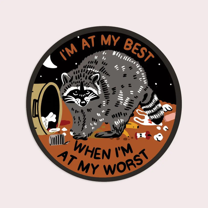 At My Best Sticker
