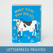 Load image into Gallery viewer, Holy Cow Congrats Card