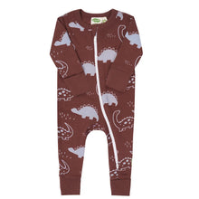 Load image into Gallery viewer, 2 Way Zip Printed Long Sleeve Romper