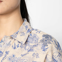 Load image into Gallery viewer, Billie Shirt - Linen Cats