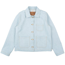Load image into Gallery viewer, Gracie Jacket -Secret Agent Bleach Blue