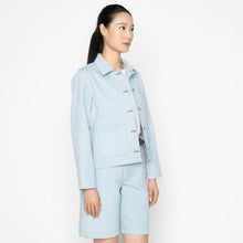 Load image into Gallery viewer, Gracie Jacket -Secret Agent Bleach Blue