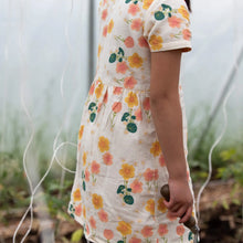 Load image into Gallery viewer, Flora Button Through Short Sleeve Dress