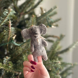 Elephant Finger Puppet