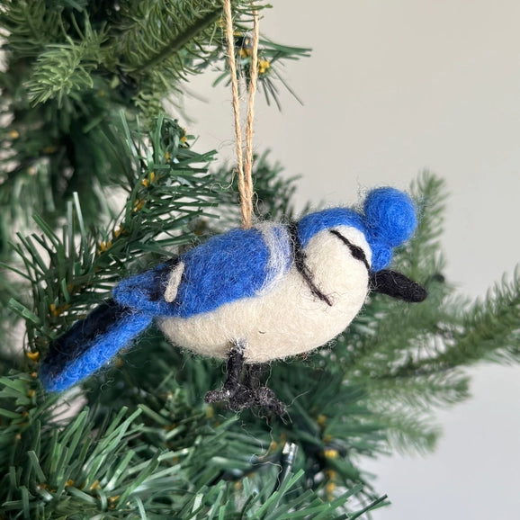 Blue Jay Ornament