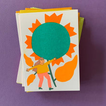 Load image into Gallery viewer, Blooming Risograph Card Set