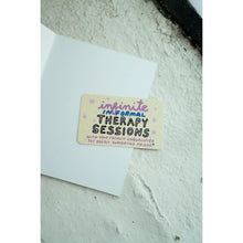 Load image into Gallery viewer, Infinite Therapy Punch-Out Novelty Card