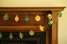 Load image into Gallery viewer, Christmas Ornaments Sewn Garland