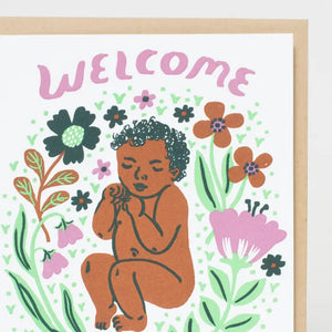 Baby Welcome Card