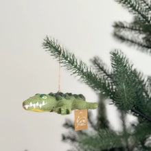 Load image into Gallery viewer, Crawling Gator Ornament