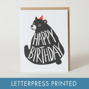Bear Birthday Card