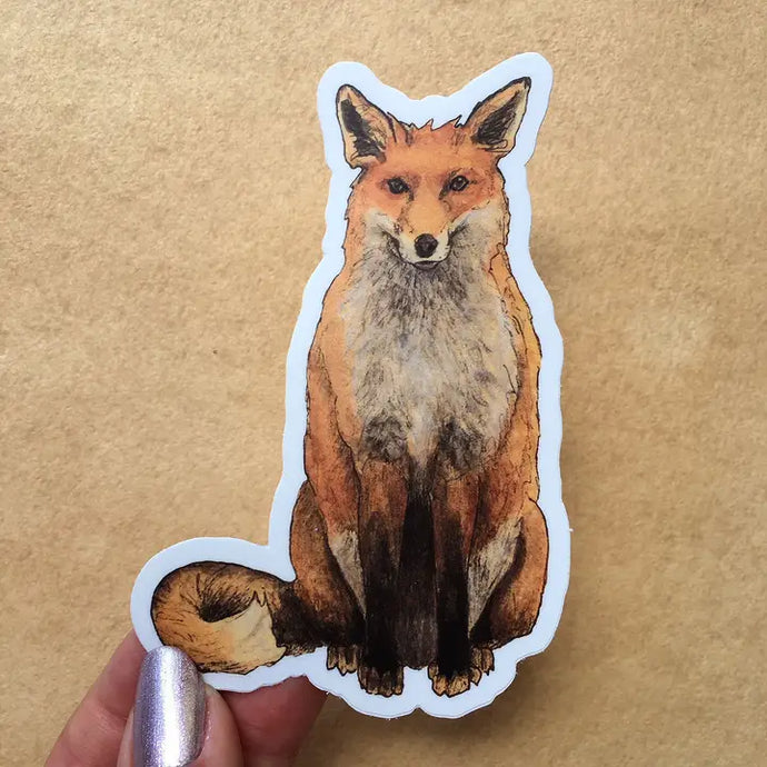 Red Fox Sticker