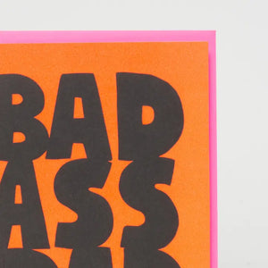 Bad Ass Dad Father's Day Card