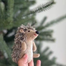 Load image into Gallery viewer, Hedgehog Finger Puppet