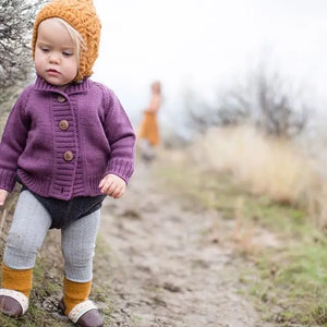 Merino Wool Knit Cardigan
