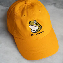 Load image into Gallery viewer, Embroidered Dad Hat - Hey Gorgeous Frog