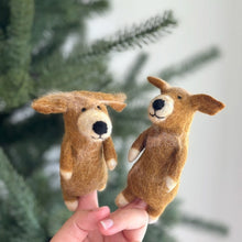 Load image into Gallery viewer, Golden Retriever Finger Puppet