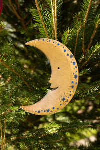 Man on the Moon Screen Printed Board Decoration