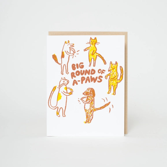 Paw Congrats Card