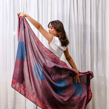 Load image into Gallery viewer, Block Print Scarf/Wrap - Babs