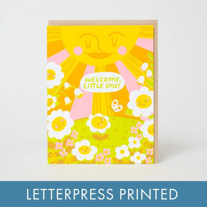 Welcome Baby Garden Card