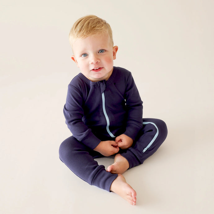 2 Way Zip Long Sleeve Romper