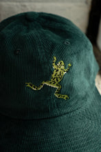 Load image into Gallery viewer, Embroidered Corduroy Dad Hat - Leap Frog