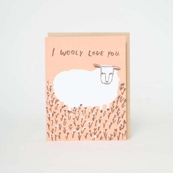 Wooly Love You Card