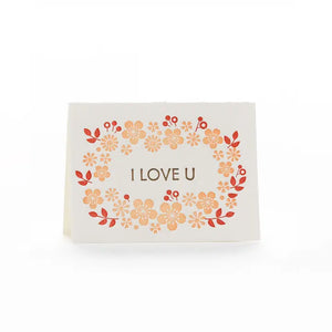 Mini I Love You Card