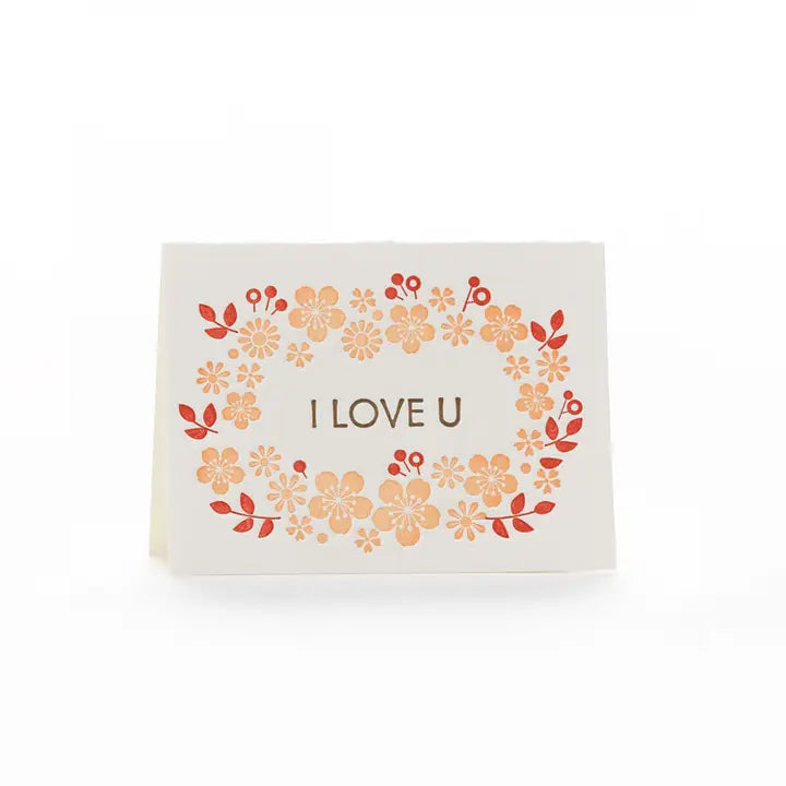 Mini I Love You Card