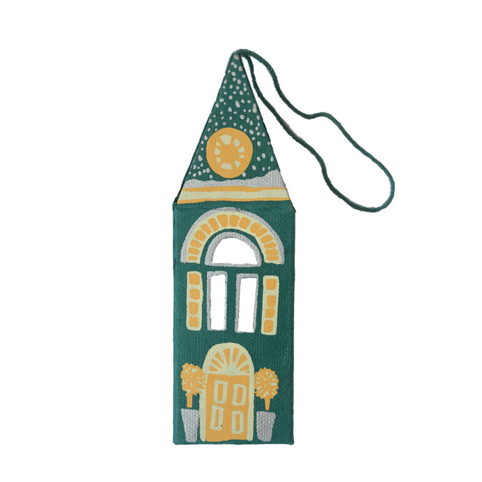 Winter Steeple Screen Printed Board Decoration