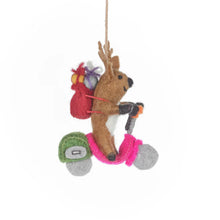 Load image into Gallery viewer, Comet the Reindeer Christmas Decoration