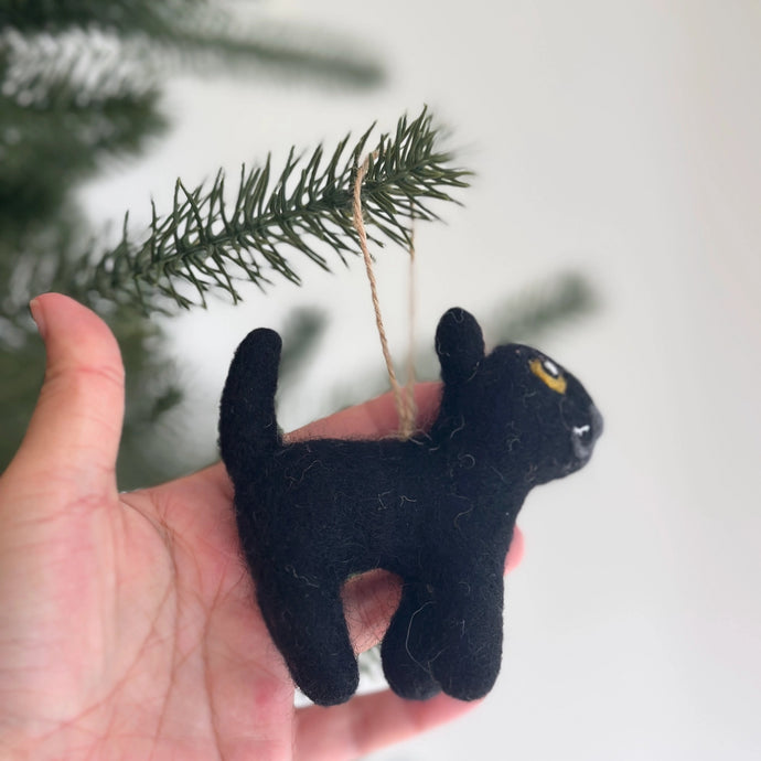 Black Cat Ornament