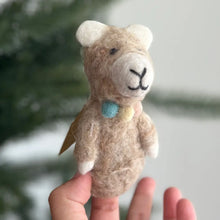 Load image into Gallery viewer, Llama Finger Puppet